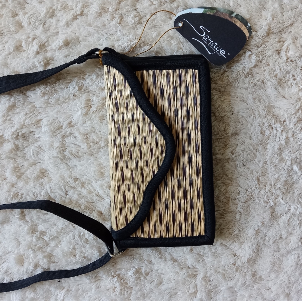 SARAYE made in Taiwan crossbody purse